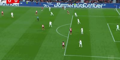 孔德谈双进球：传球变进球靠运气